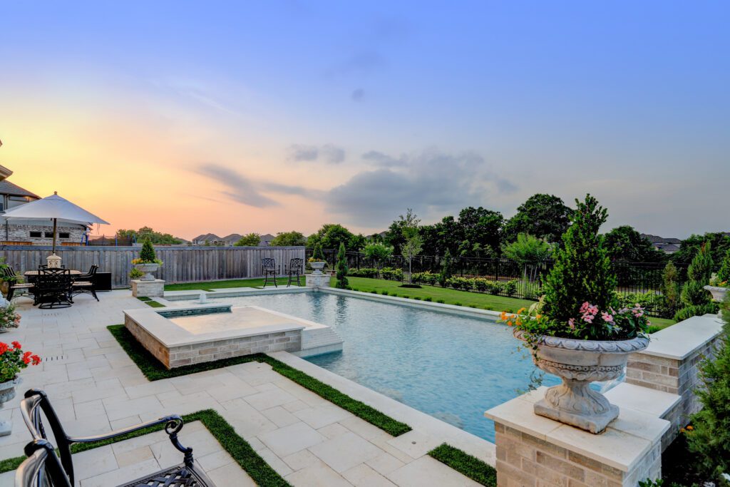 Luxury Custom Pools in the Woodlands and College Station. Luxury custom pool builder luxury custom pool design.